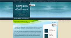 Desktop Screenshot of oceanclubresort.net